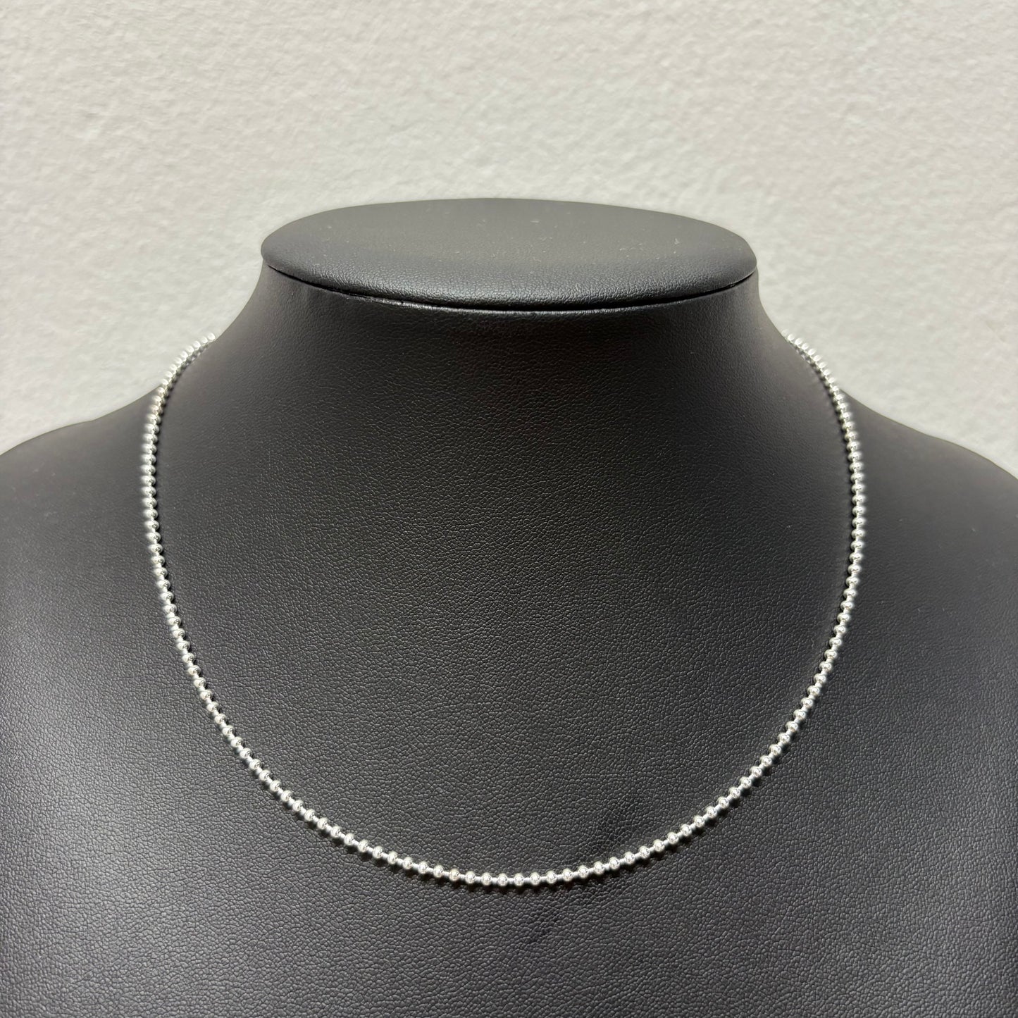 silver925 ボールチェーンネックレス 576