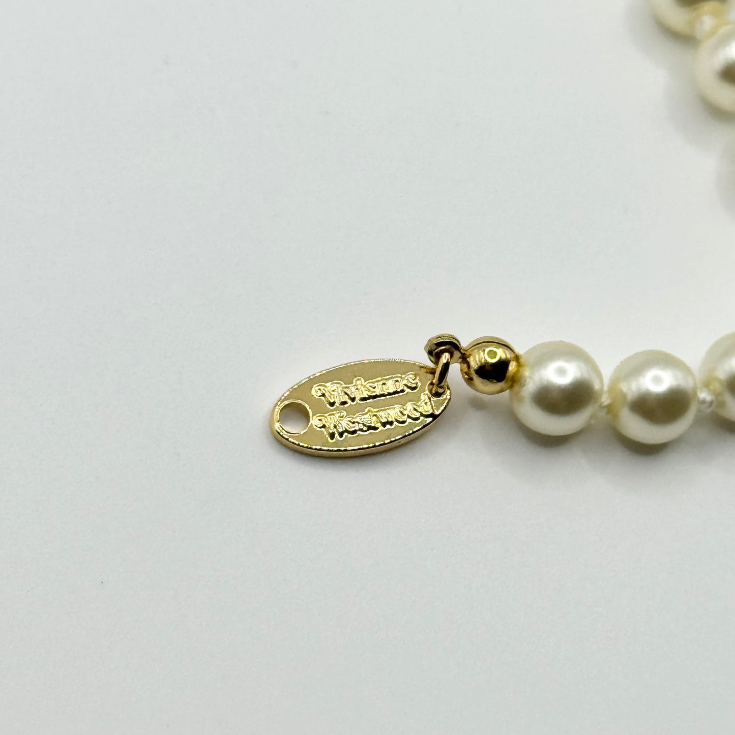 MINI BAS RELIEF PEARL Vivienne Westwood パールネックレス 141