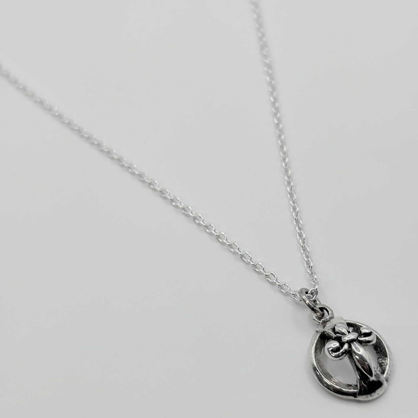 silver925 クロスネックレス 490