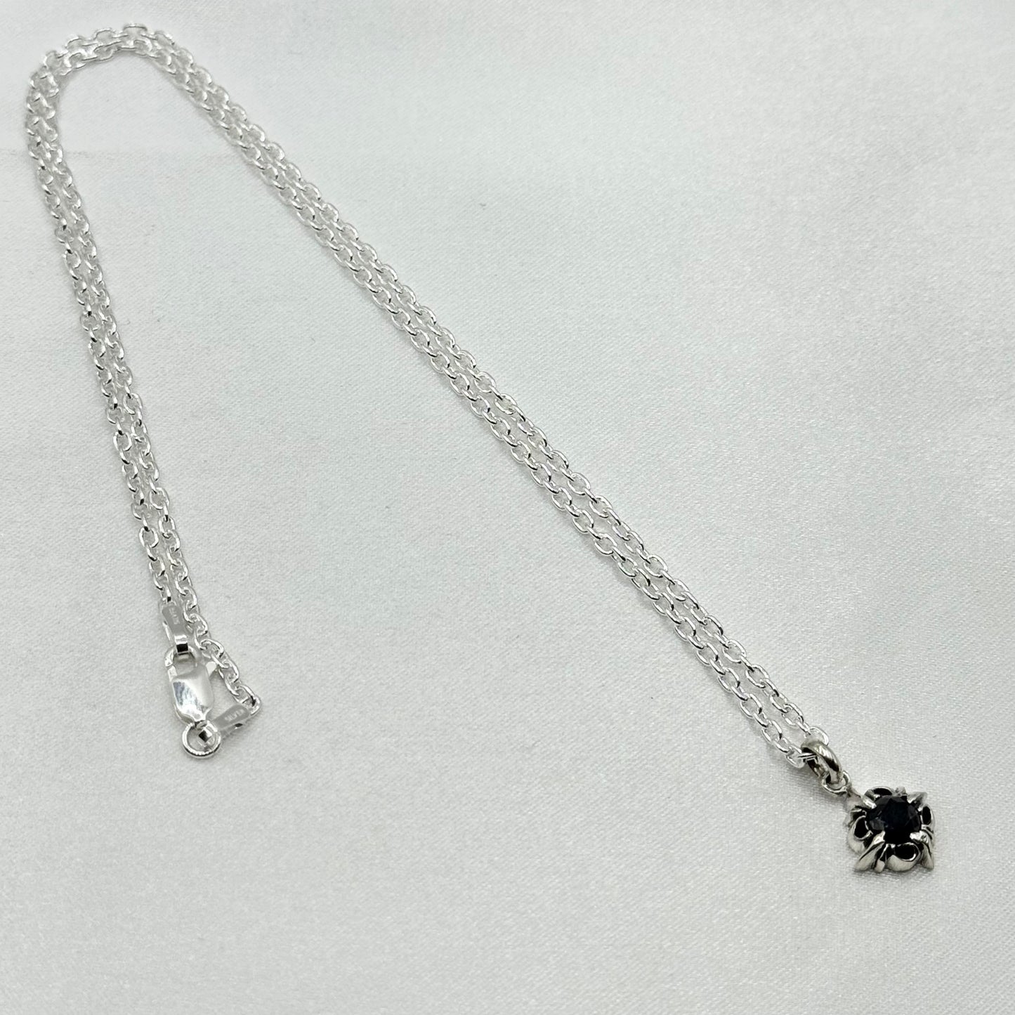 ストーンネックレス シルバー925 458