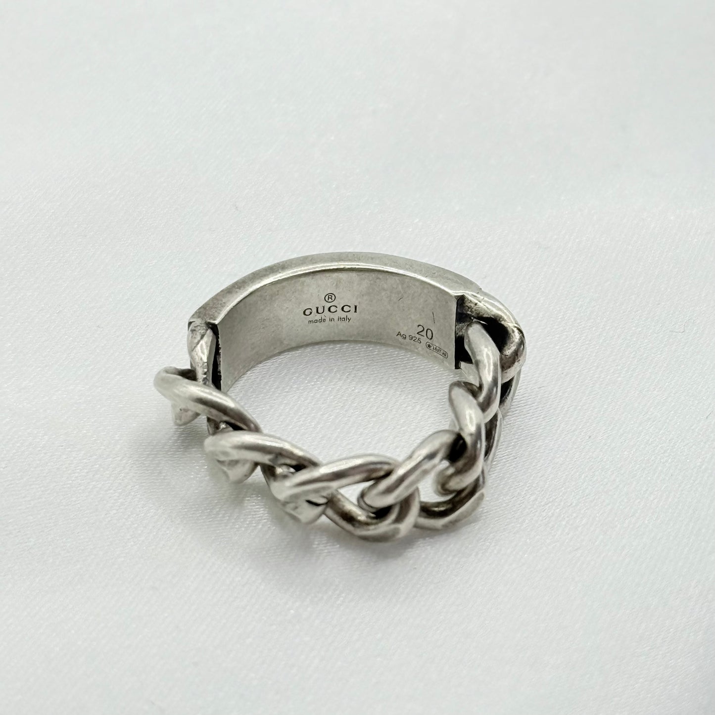 GUCCI チェーン リング 74