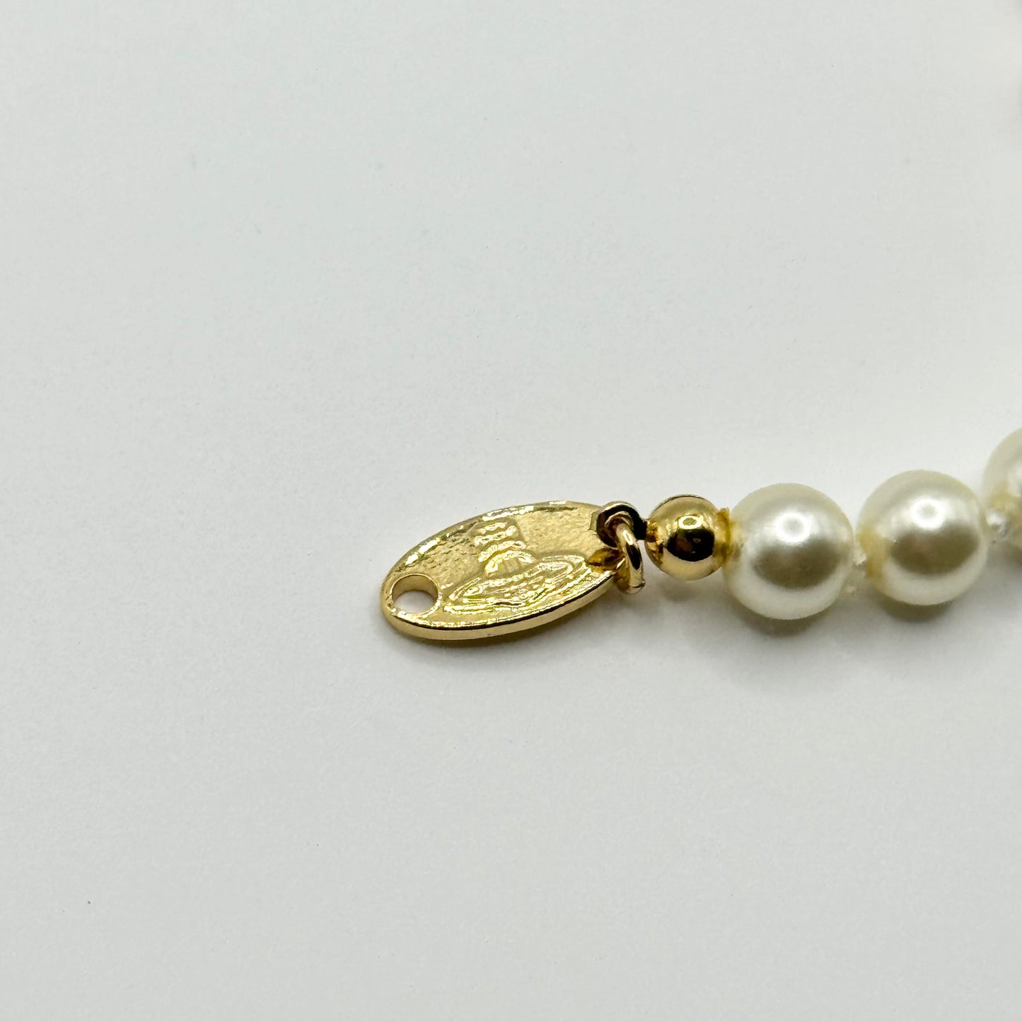 MINI BAS RELIEF PEARL Vivienne Westwood パールネックレス 141