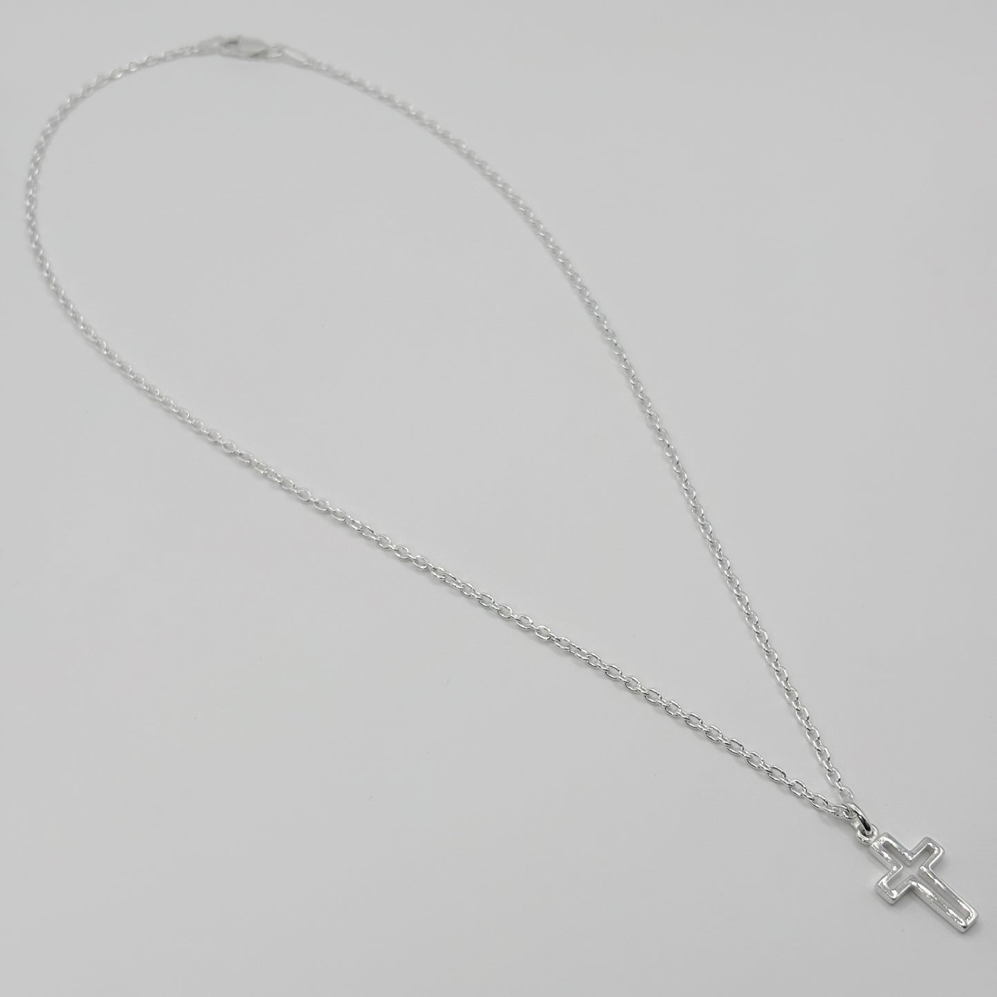 silver925 クロスネックレス 488