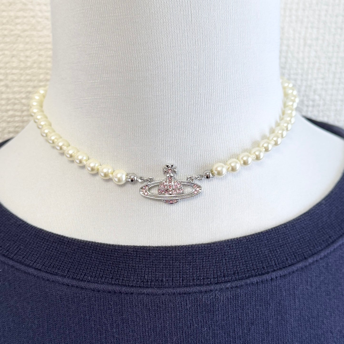 MINI BAS RELIEF PEARL Vivienne Westwood パールネックレス 117