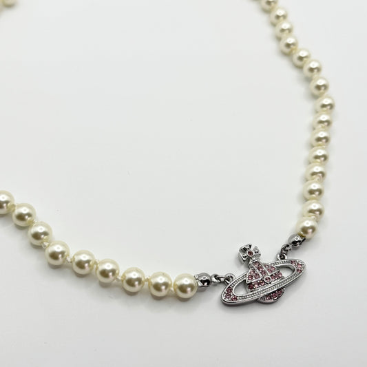 MINI BAS RELIEF PEARL Vivienne Westwood パールネックレス 117