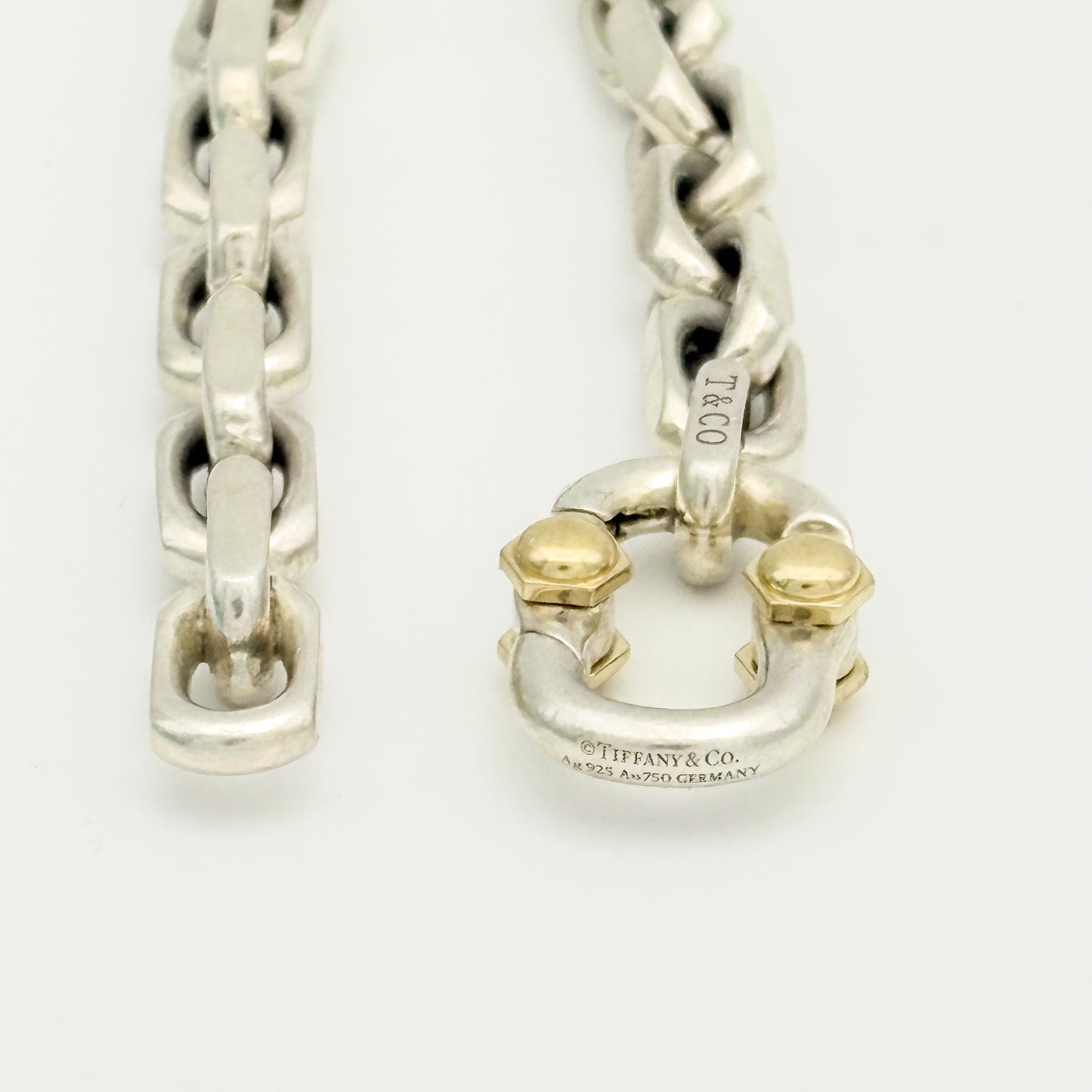 Tiffany&Co. 1837 メイカーズ ワイドチェーンブレスレット