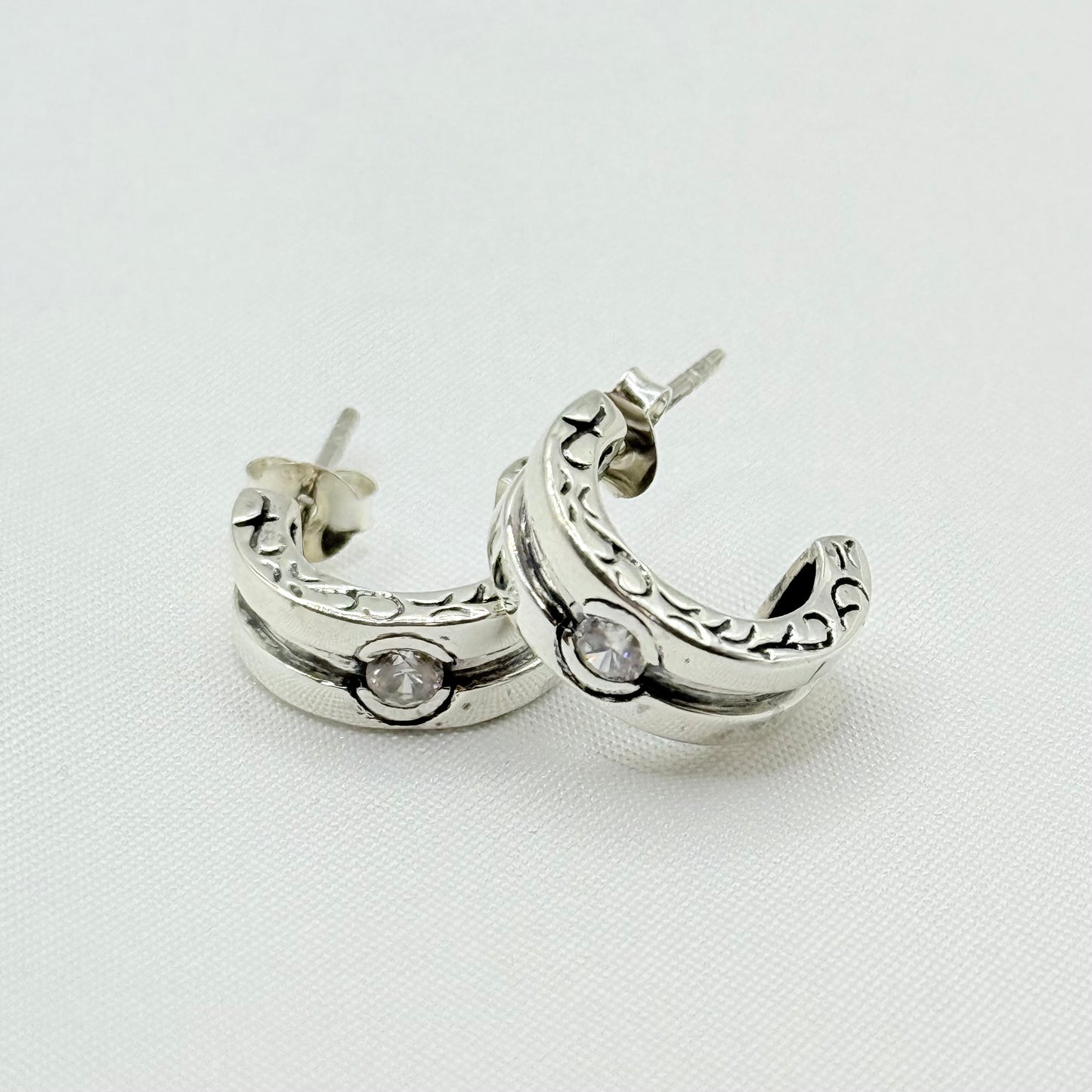 silver925 ピアス 355