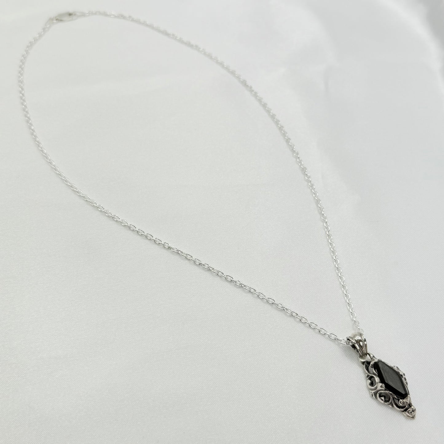 ストーンネックレス silver925 447