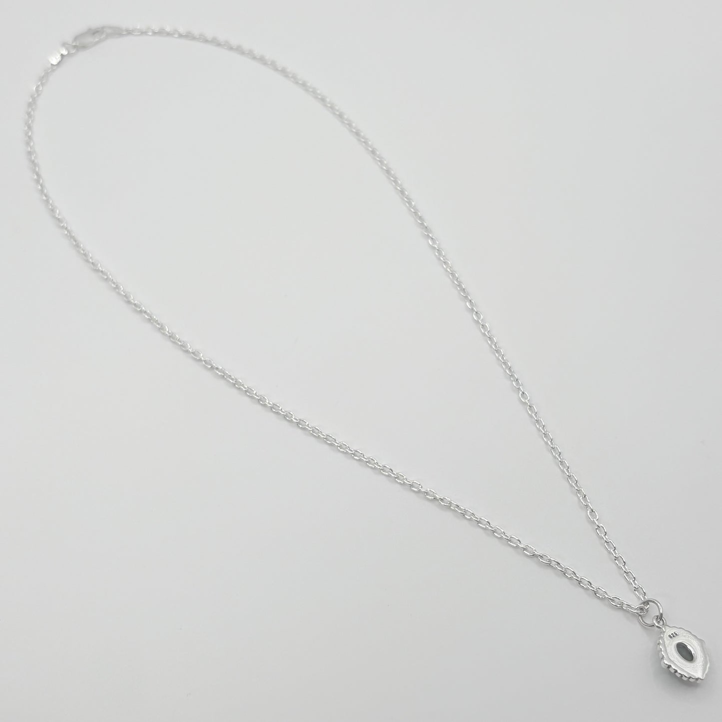silver925 ターコイズネックレス 452