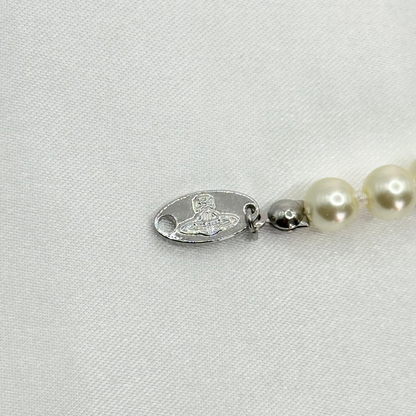MINI BAS RELIEF PEARL Vivienne Westwood パールネックレス 117