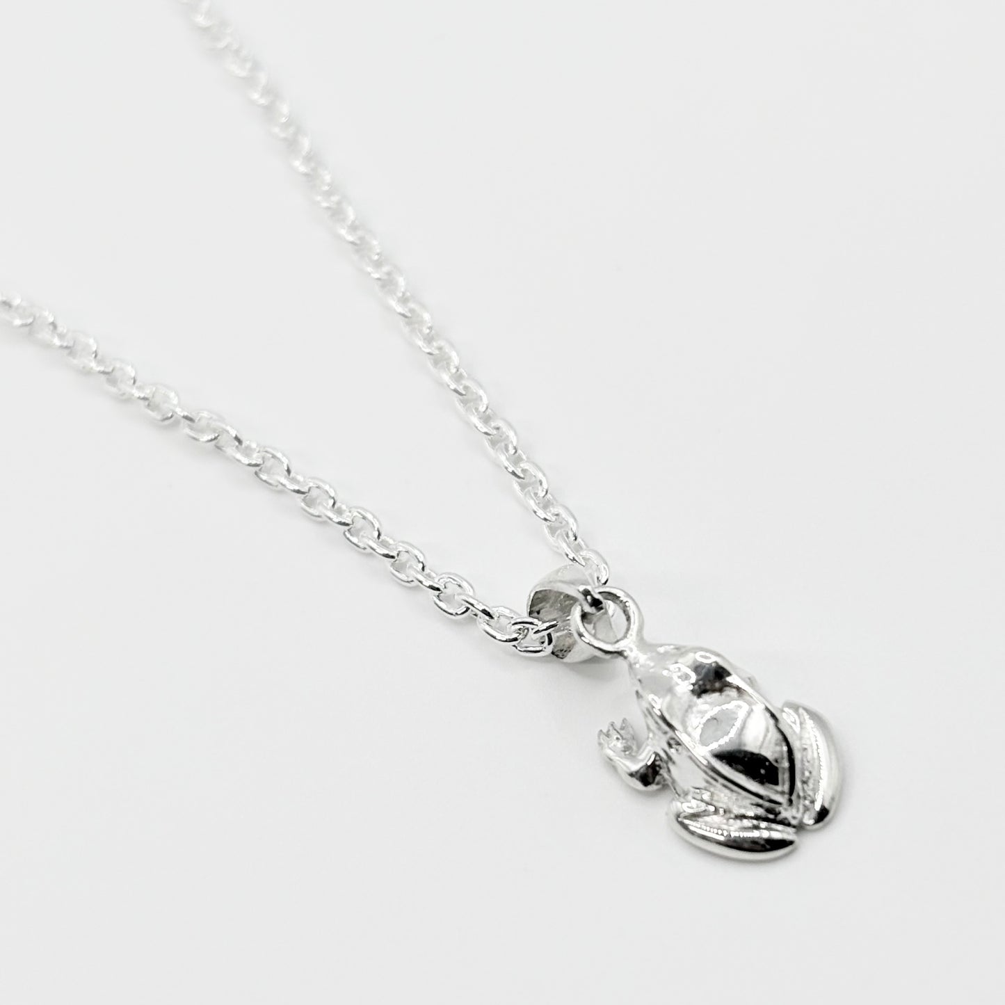 silver925 フロッグネックレス 614