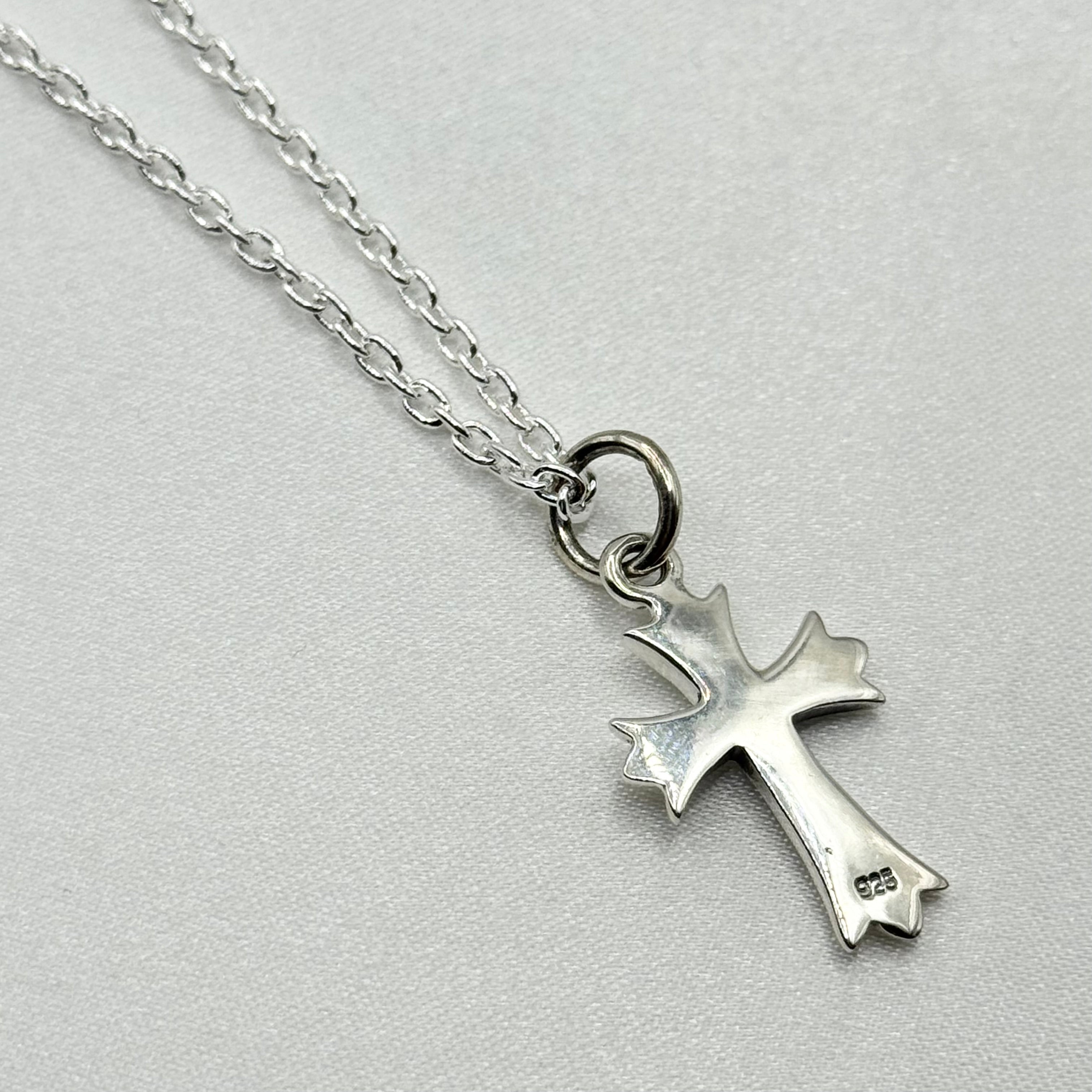 silver925 クロスネックレス 463