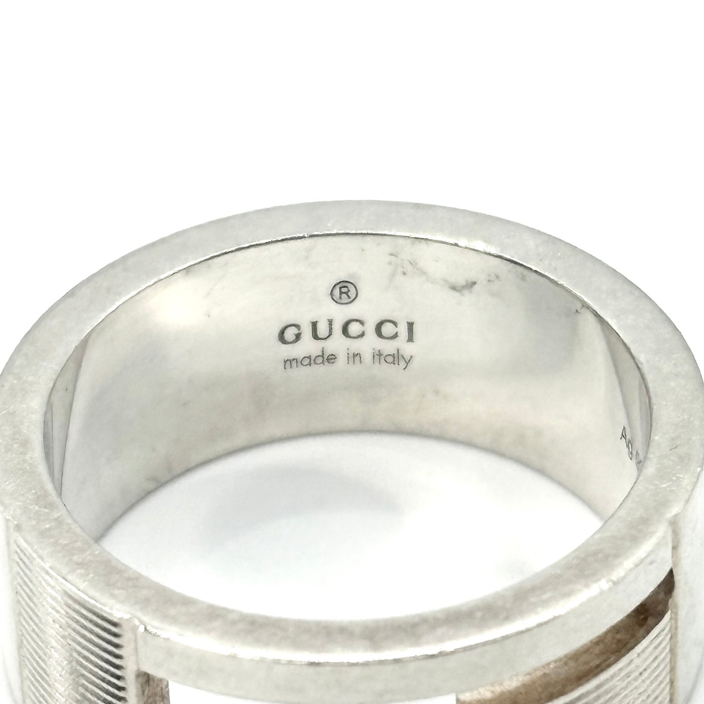 GUCCI シルバーリング 107
