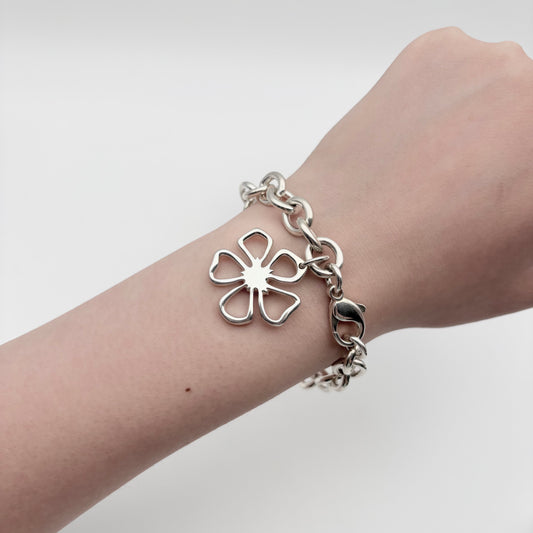 Tiffany&Co. フラワーチャームブレスレット