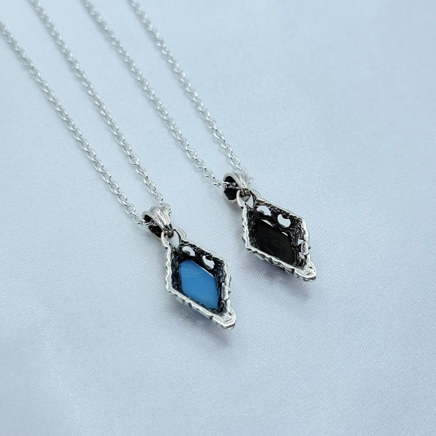 ストーンネックレス silver925 447
