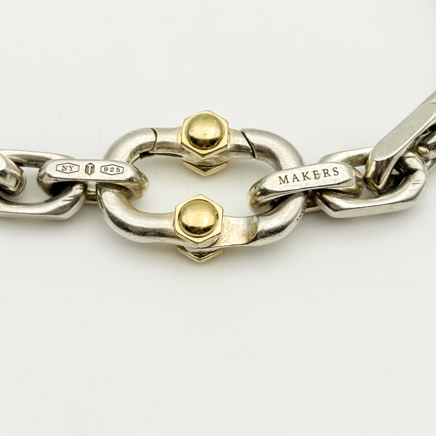 Tiffany&Co. 1837 メイカーズ ワイドチェーンブレスレット