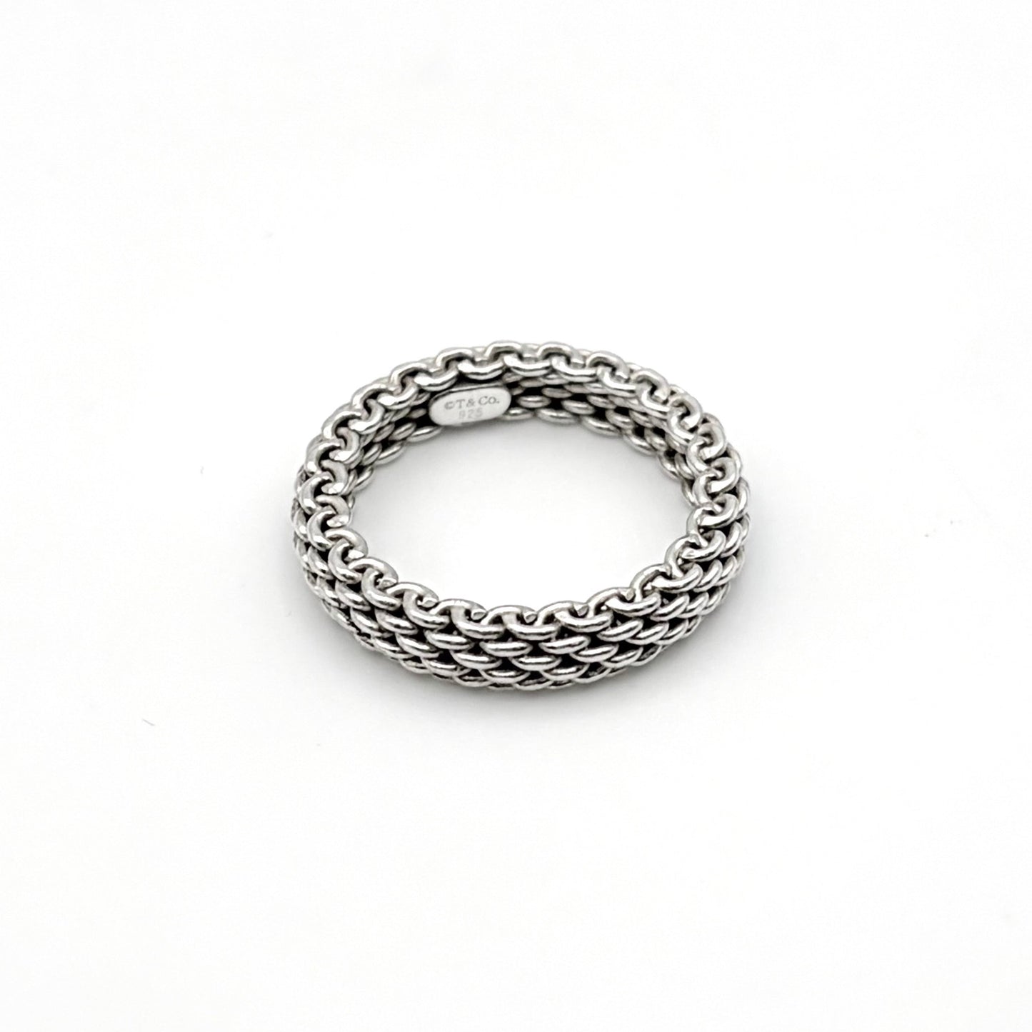 Tiffany&Co. リング サマセット メッシュ