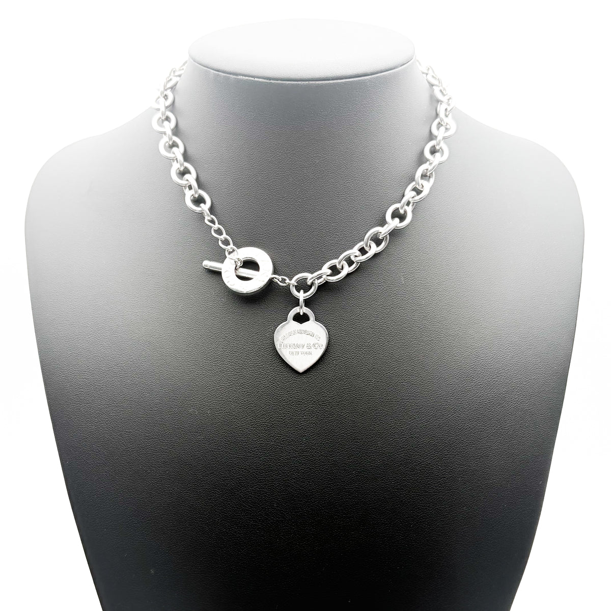 Tiffany&Co. リターントゥティファニー ハートタグ　トグルチェーンネックレス