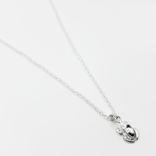 silver925 フロッグネックレス 614