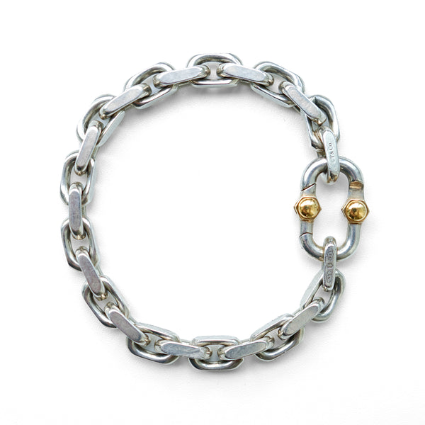 Tiffany&Co. 1837 メイカーズ ワイドチェーンブレスレット