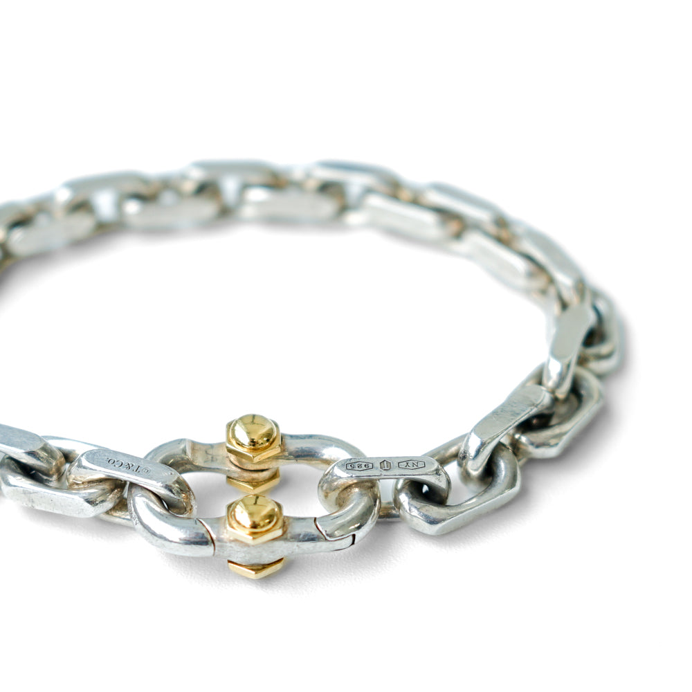 Tiffany&Co. 1837 メイカーズ ワイドチェーンブレスレット