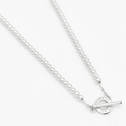 Tiffany&Co. ボールチェーン トグル ネックレス