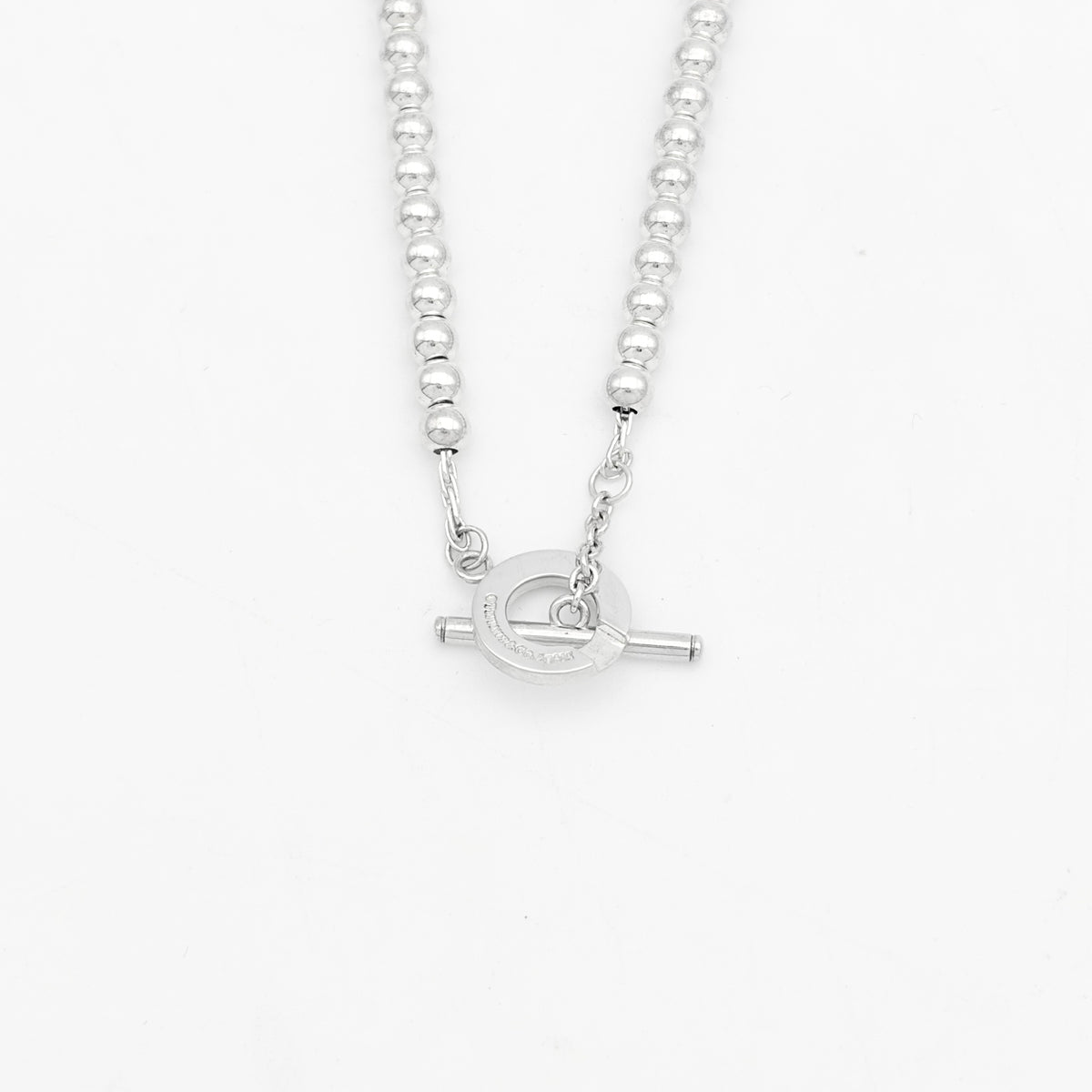 Tiffany&Co. ボールチェーン トグル ネックレス
