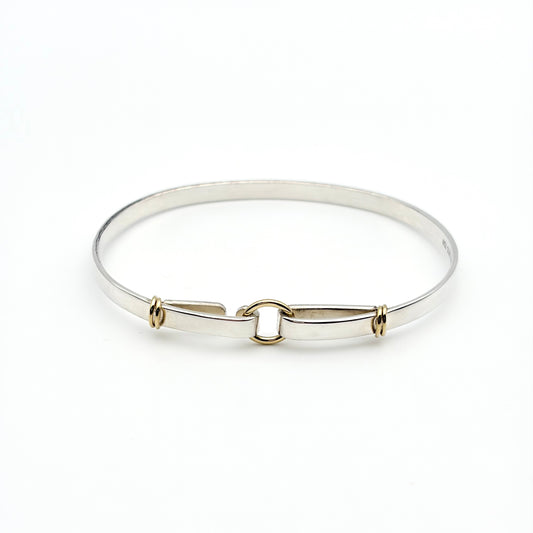 Tiffany&Co. フック&アイ コンビバングル