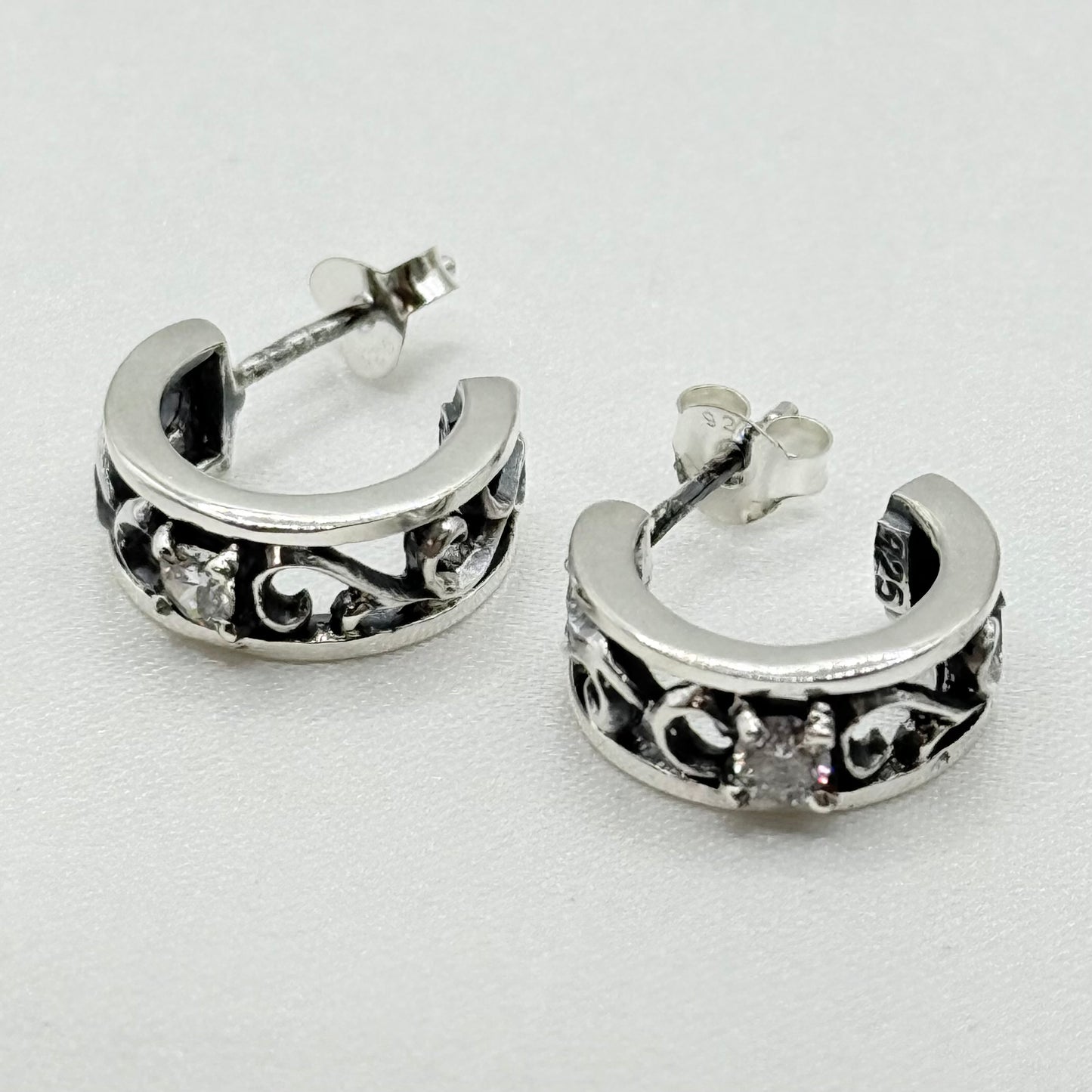 silver925　ピアス 349