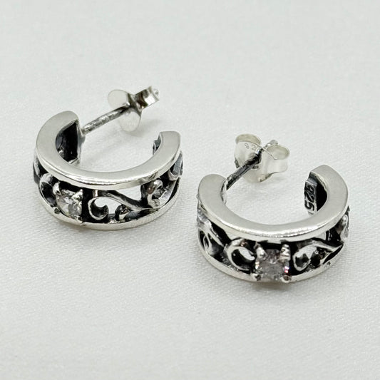 silver925　ピアス 349