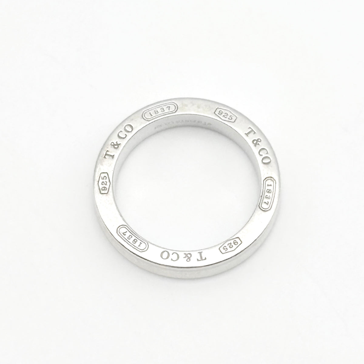 Tiffany&Co. 1837 サークルロゴ　リング
