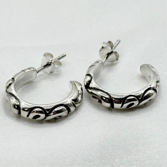 silver925 ピアス 356