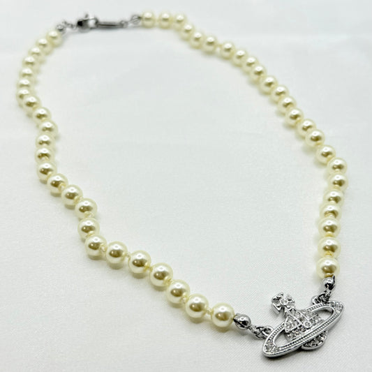 MINI BAS RELIEF PEARL Vivienne Westwood パールネックレス 116