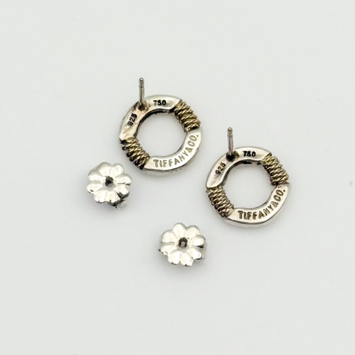 Tiffany＆Co. サークルコンビ　ピアス