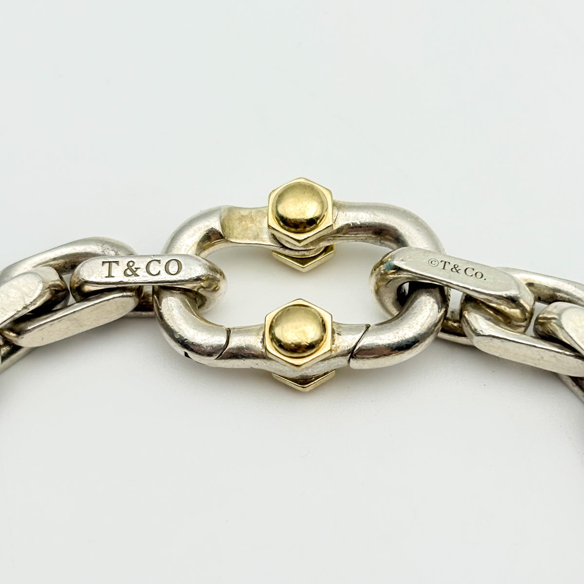 Tiffany&Co. 1837 メイカーズ ワイドチェーンブレスレット
