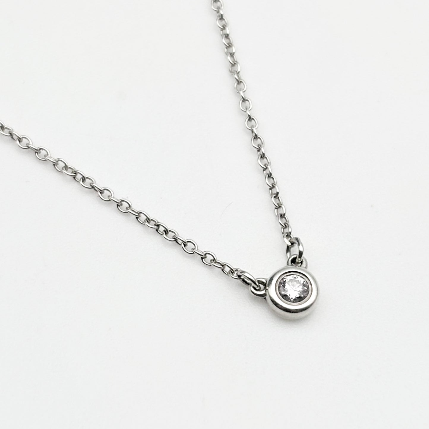 Tiffany&Co. バイザヤード ダイヤモンド ネックレス