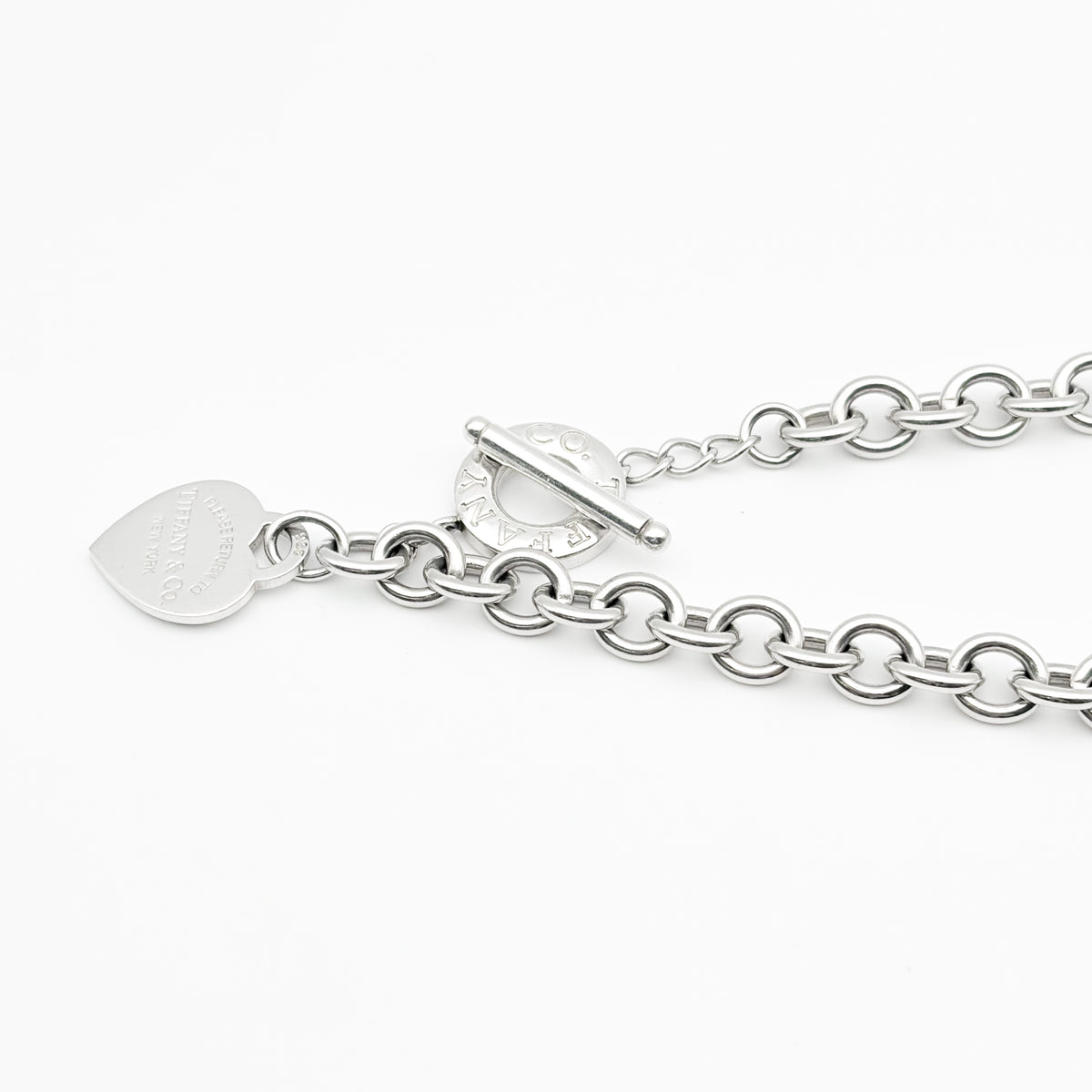 Tiffany&Co. リターントゥティファニー ハートタグ　トグルチェーンネックレス