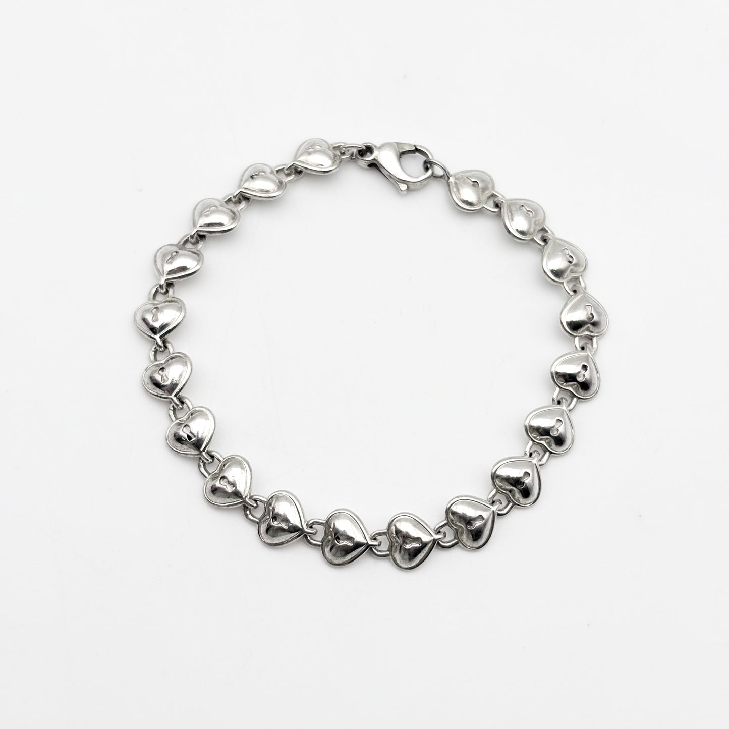 Tiffany&Co. ハート キーホール リンク ブレスレット