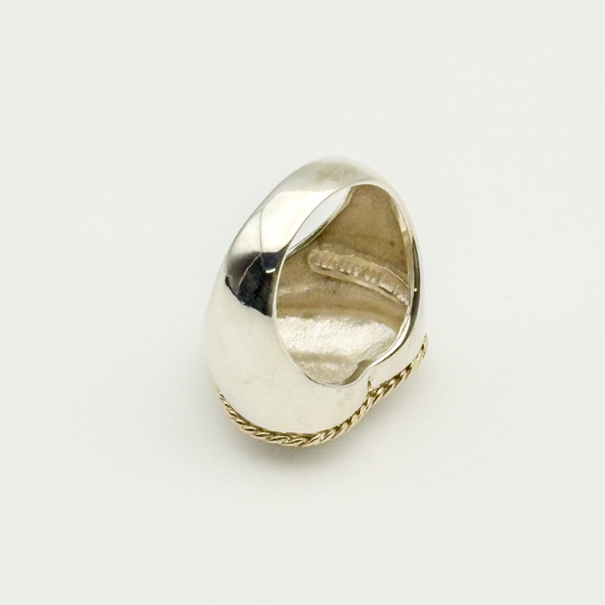 Tiffany&Co. フルハートツイストコンビ　リング