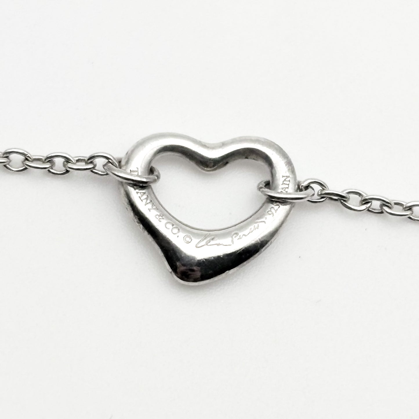 Tiffany&Co. オープンハート 3連 ブレスレット