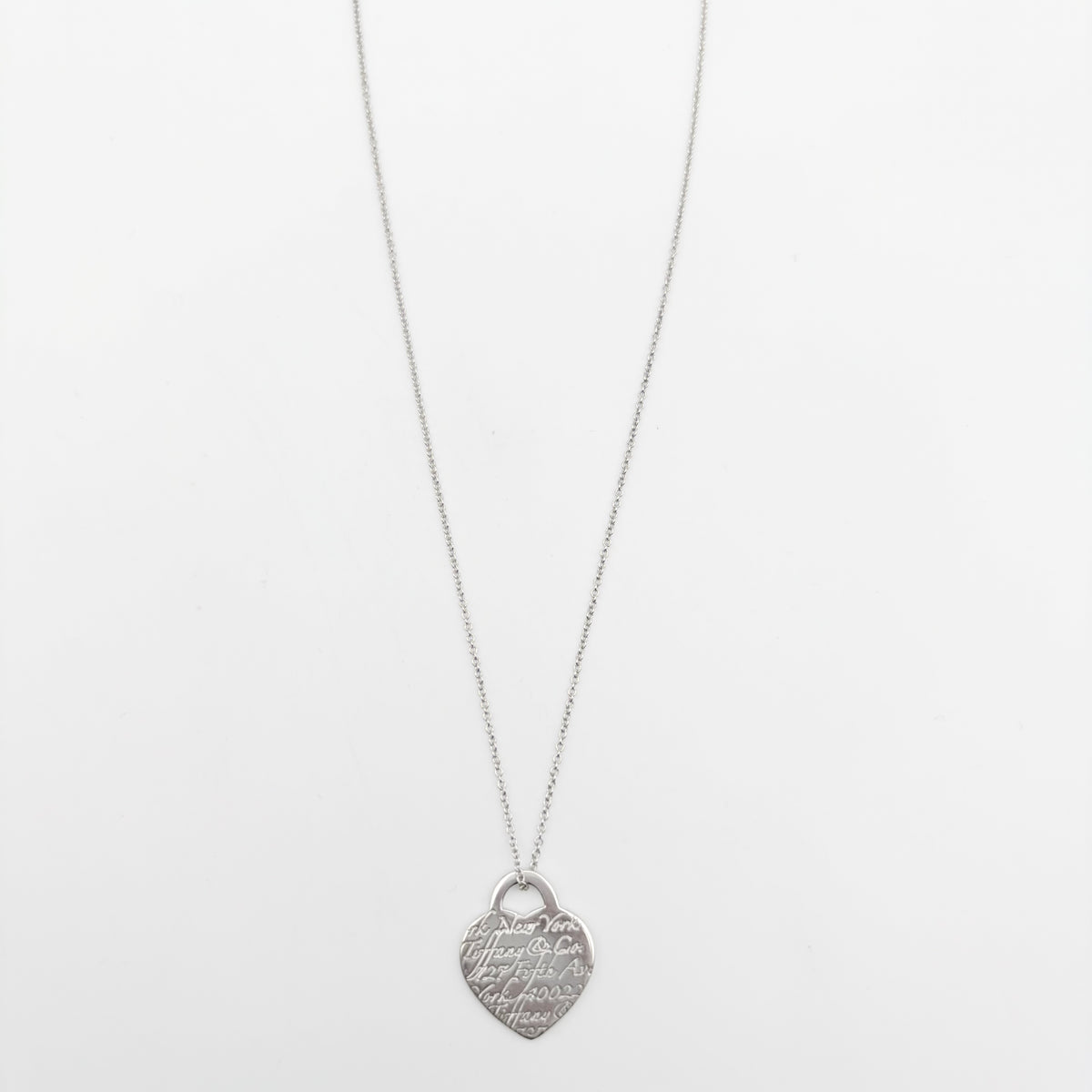 Tiffany&Co.ノーツ ハードタグ ネックレス