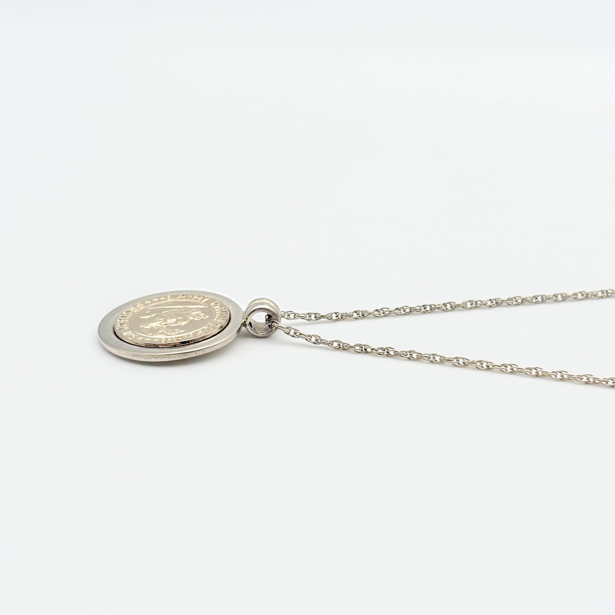 Tiffany&Co. セントクリストファー コンビネックレス