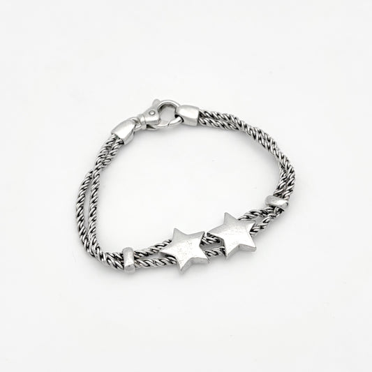 Tiffany&Co. ダブルロープ ダブルスター ブレスレット