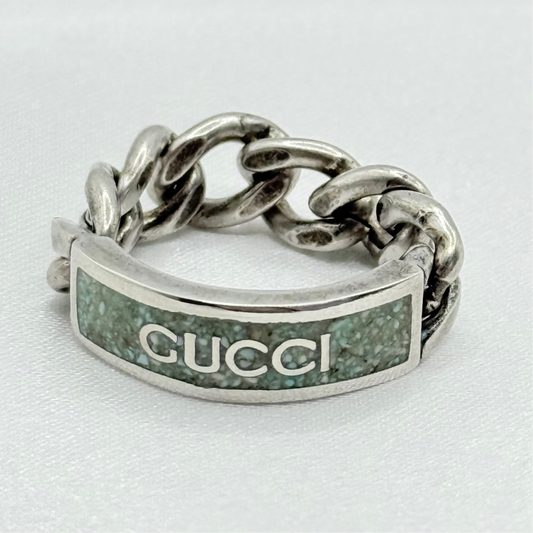 GUCCI チェーン リング　74