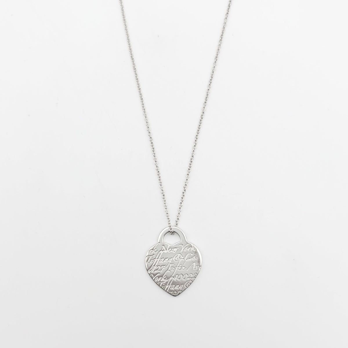 Tiffany&Co.ノーツ ハードタグ ネックレス