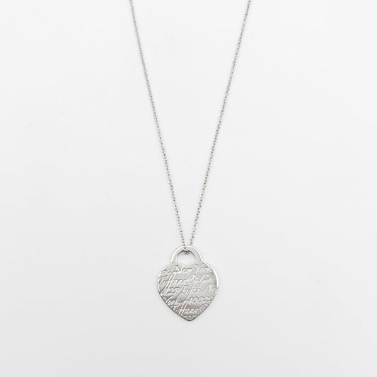 Tiffany&Co.ノーツ ハードタグ ネックレス