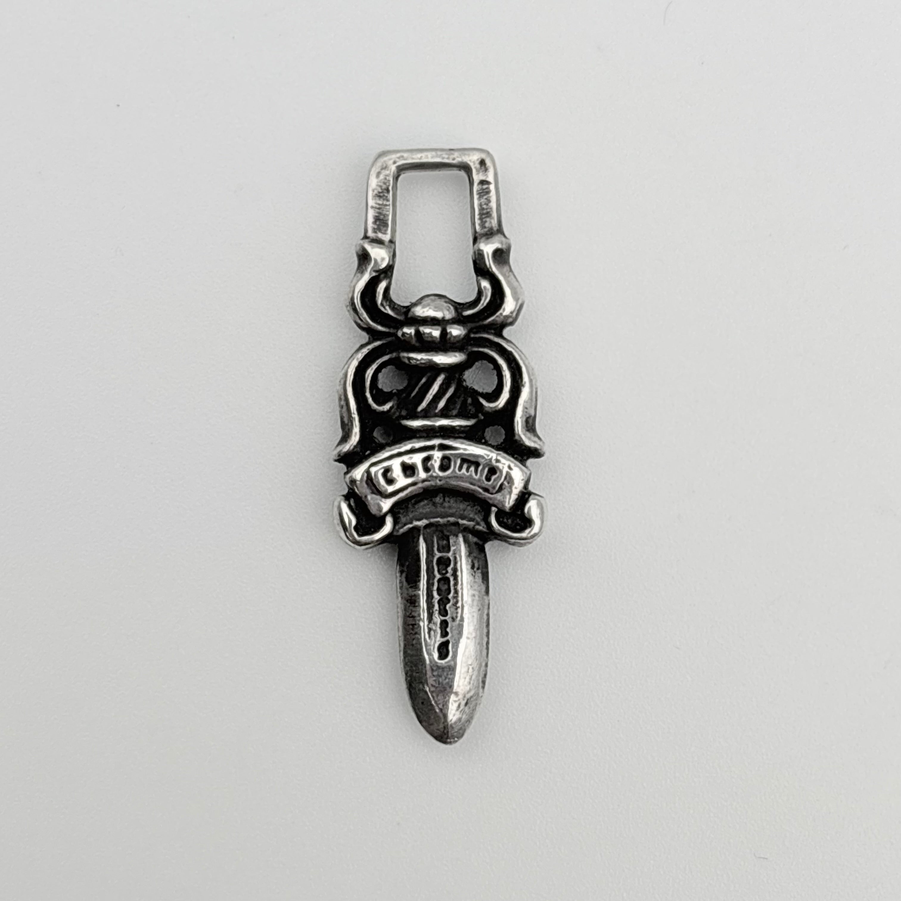 クロムハーツ 小さなチェーンメールリング超稀なスタイル 14号 Chrome Hearts