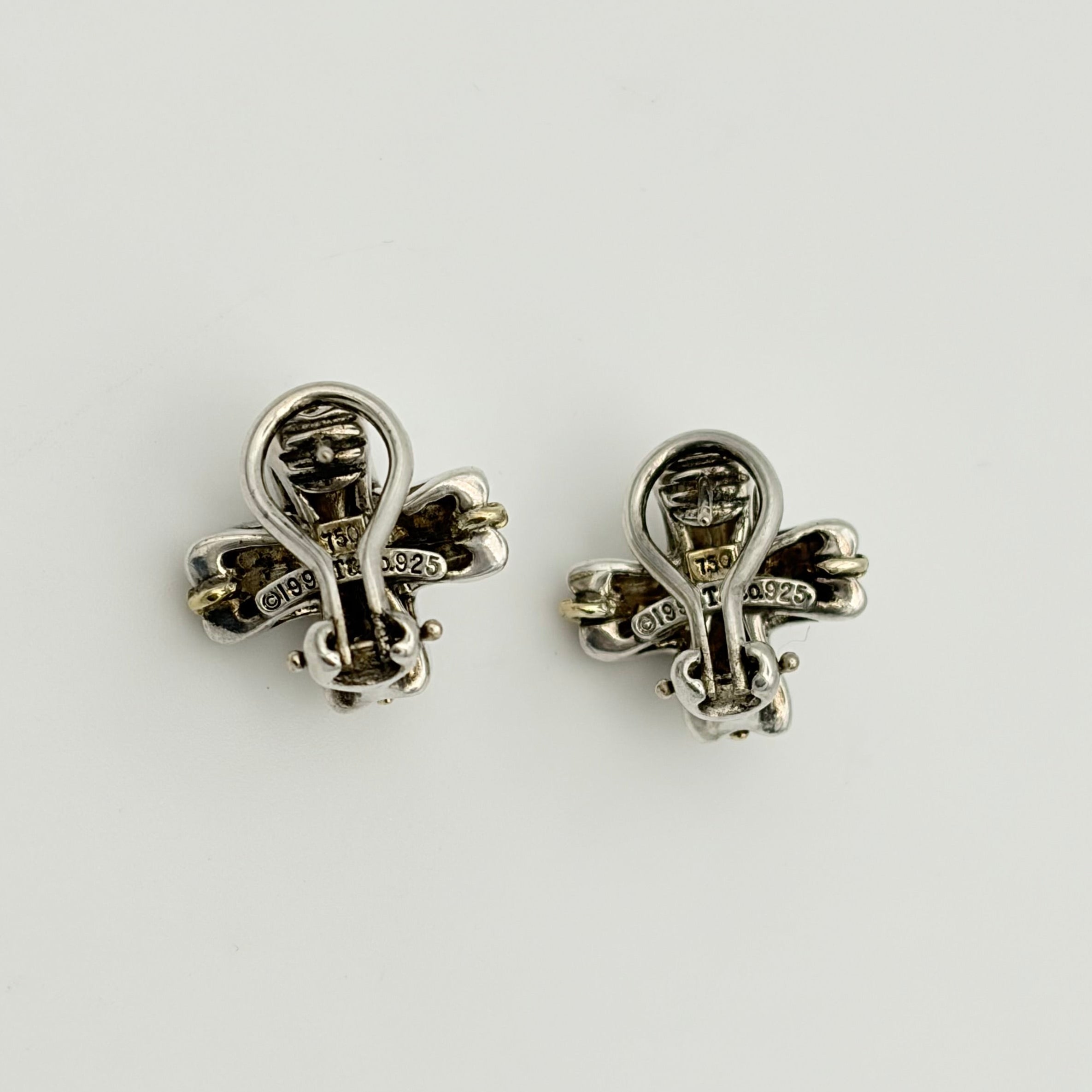 【いじち】 Tiffany & Co. シグネチャーピアス　シルバー925 いじち】 Tiffany & Co. シグネチャーピアス シルバー925 いじち