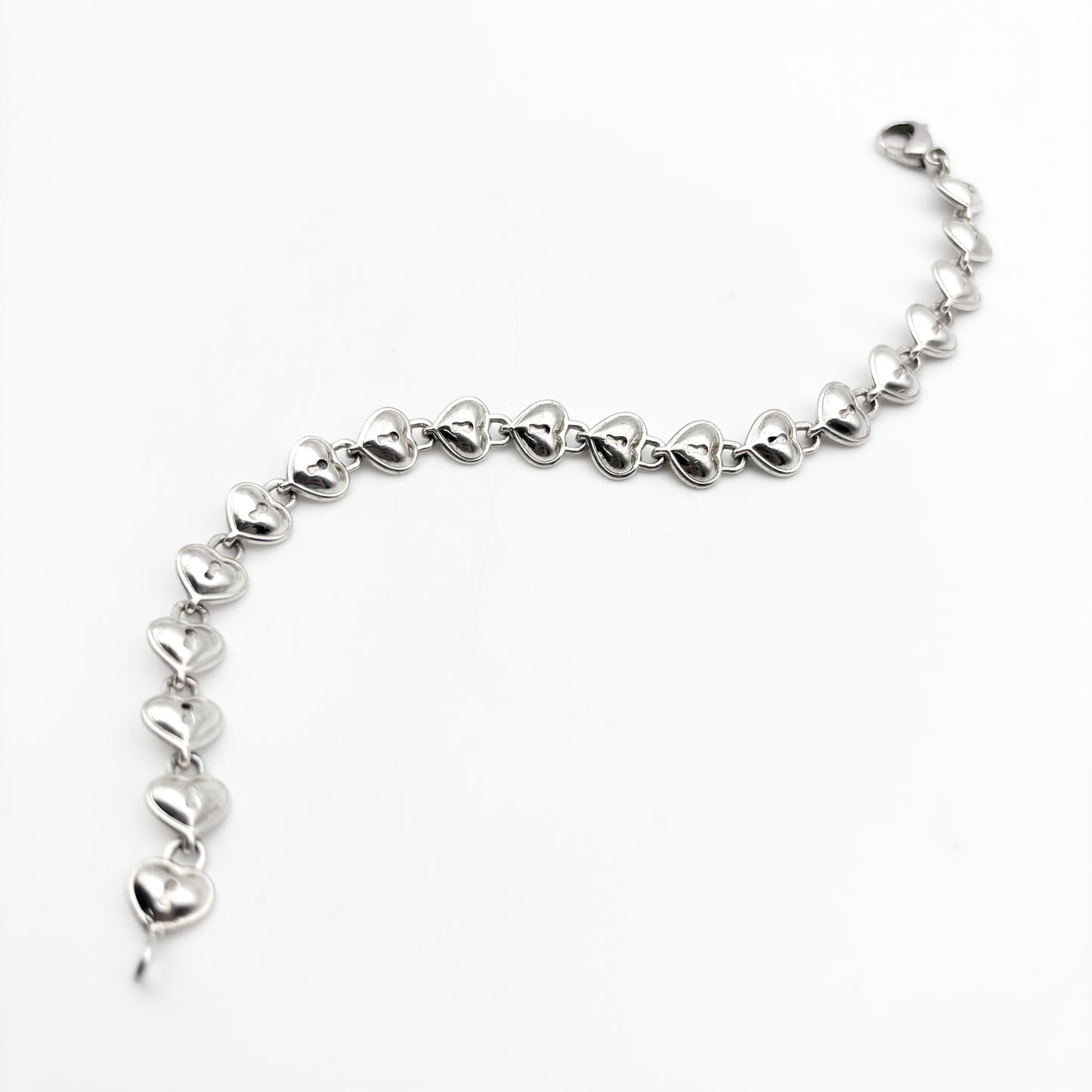 Tiffany&Co. ハート キーホール リンク ブレスレット