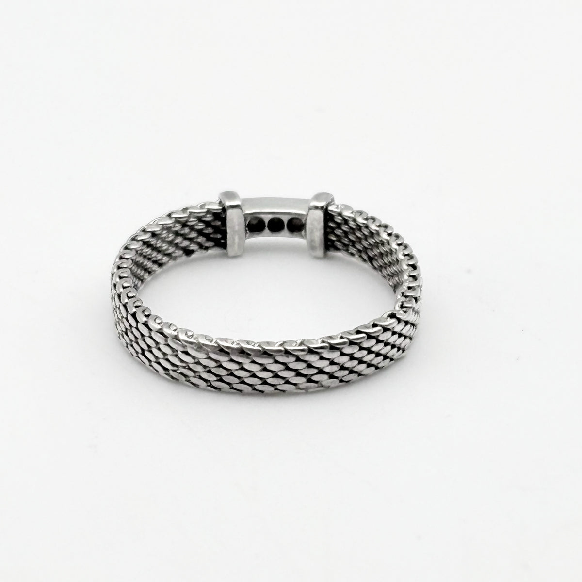Tiffany&Co. サマセット メッシュ 3P リング